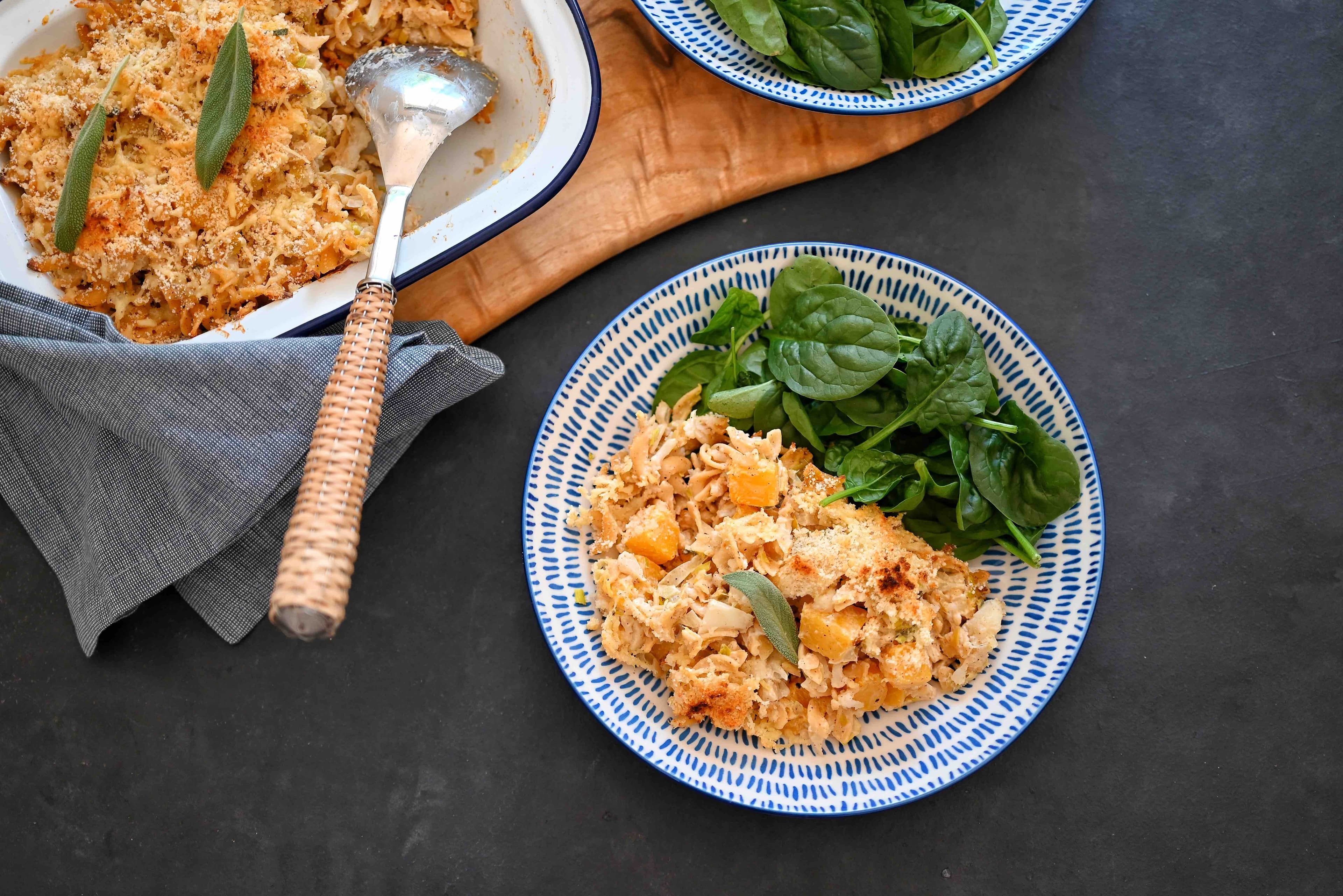 Cauliflower Cheese Pasta Bake