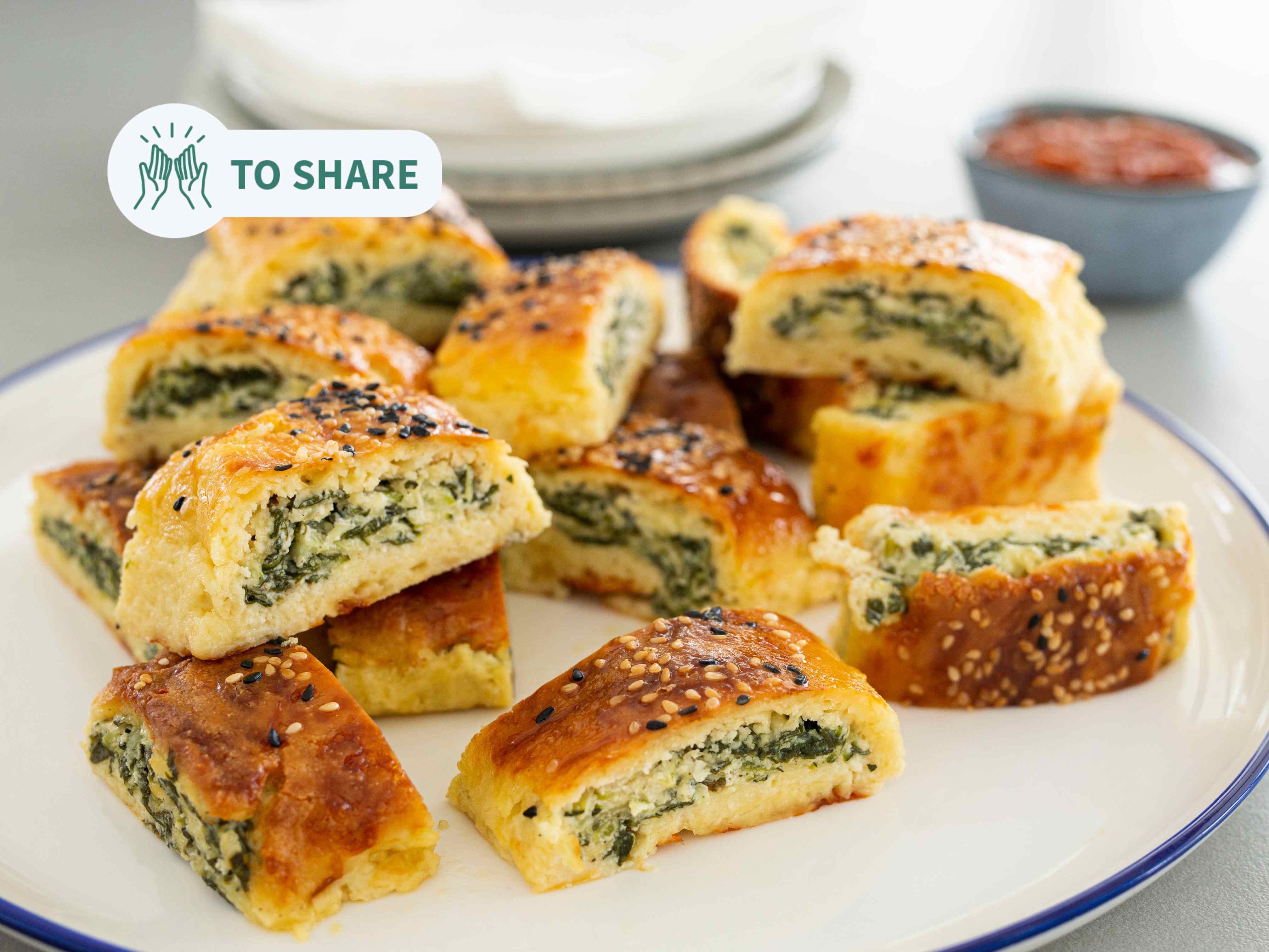 Spinach and Ricotta Rolls