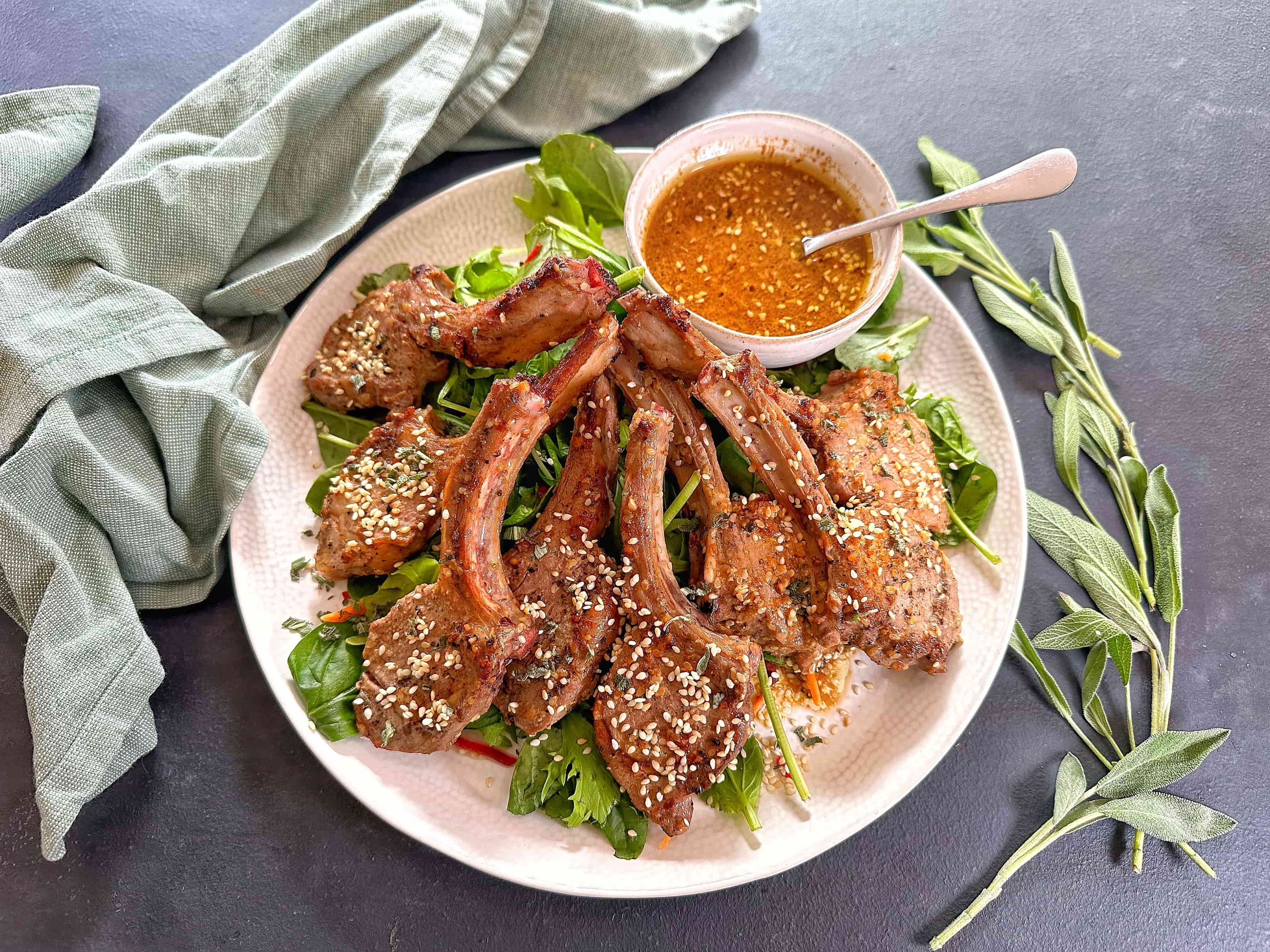 Asian-inspired Lamb Chops
